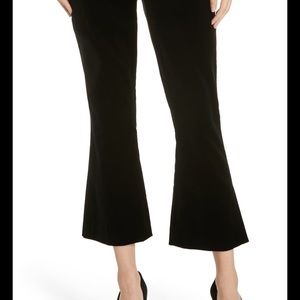 Frame Kick Flip Cropped Pants with Side Zip